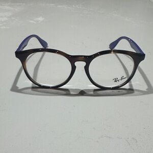Ray-Ban Tortoise and Blue Kid’s Glasses RB1554